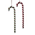 36" Candy Cane Red & White