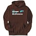 Hoodie Mens Brown 