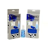 Screen Cleaner KIT 60ml + Ultra Aborbant Microfiber Towel 40x40 cm+ 100% Herbal, Alcohol and Ammonia Free, Cleans All Dusts and stains, Ideal for Laptop, smartphone (iPhone), PC Monitors, Kindle reader, Touch screens, Tablet (iPad)by Evernet Superior
