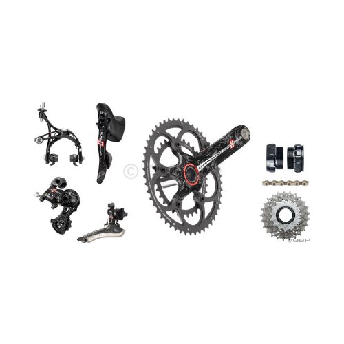 2011 Campagnolo Super Record Ti Compact Kit-In-A-Box 172.5, 34/50 11/25