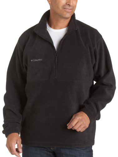 Columbia Unisex Hemlock Ridge Pullover,Black,Medium
