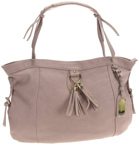 Morgan Sapom, Sac &agrave; main - Rose, Synth&eacute;tique