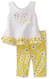 Vitamins Baby-girls Infant Daisies 2 Piece Legging Set