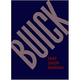 1941 BUICK ROADMASTER LIMITED Service Shop Manual Book by General Motors