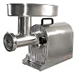 #32 Stainless Steel Pro-Series Electric Meat Grinder & Sausage Stuffer (Inlcudes 1.5Hp, Stomper, 2 Grindi