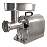 Weston #32 Stainless Steel Pro - Series Electric Meat Grinder and Stuffer by 