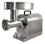Weston #32 Stainless Steel Pro - Series Electric Meat Grinder and Stuffer