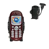 Motorola C250 Universal Windshield Car / Auto Mount Phone MP3 Holder - Gomadic Brand