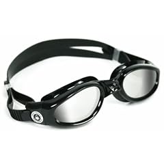 AQUA SPHERE - Schwimmbrille Kaiman verspiegelt, Schwarz, Gr. onesize [Misc.]