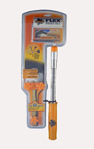 black Friday Paint Interchangable Flexible Extension RollersB009RA3WTA