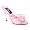 B.Pink Satin/Clr