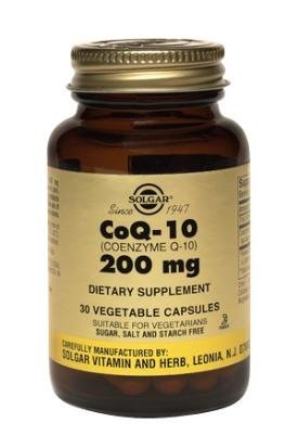 Solgar - Co Q 10, 200 mg, 30 veggie caps