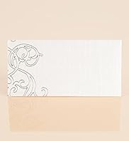 Cream and Gold Placecards