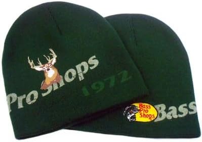 HAT BEANIE SKULLY KNIT BASS PRO SHOPS HUNTING FISHING CAMPING OUTDOOR DEER GREEN