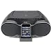 iLive Portable Music System with CD Player and Dock for iPod (Black)
