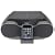 iLive Portable Music System with CD Player and Dock for iPod (Black)