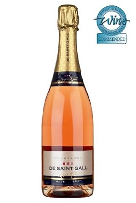 De Saint Gall Rosé Brut Case of 6 De Saint Gall Rosé Brut Case of 6