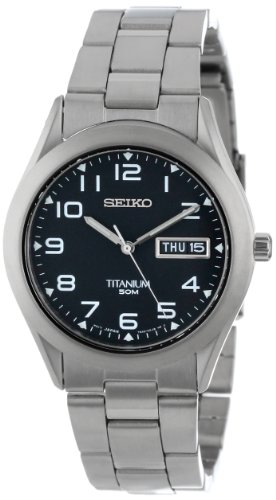 Seiko Men's SGG711 Quartz Titanium Case and Bracelet Watch Seiko Men's SGG711 Quartz Titanium Case and Bracelet Watch