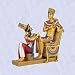 Egyptian king tut statue n queen Ankhesanamun sculpture