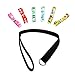 ilovebaby Baby Stroller/ Pram Safety Belt Wrist Strap, Easy to Install, Comfortable, Fit all strollers, Color Black- with 6 Baby Toys Secure Straps, Easy to Mount , for Baby Toys, Six Different Colors