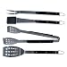 Brinkmann 9030 4-Piece Stainless-Steel Barbecue Tool Set