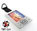 Electronics : Tuff-Luv Creative Zen (4GB/8GB/16GB) Silicone case (Clear) + Belt clip