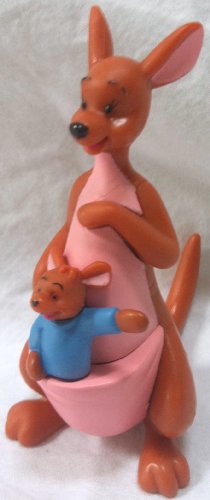 Disney Winnie the Pooh, Roo Ranga Kangroo Petite Doll Cake Topper Figure, Style May Differ
