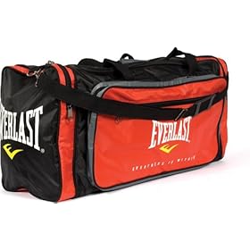  Everlast Mega Sport Bag, RD/BK