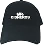 CAPS BLACK EMBROIDERY " MISTER CISNEROS "