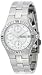 Pulsar Women's Crystal Accented Chronograph Silver-Tone Stainless Steel Watch #PF8211