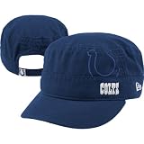 NFL Women's Indianapolis Colts Goal-2-Go Military Cap (Blue, One Size Fits All)