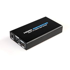 Scart tou HDMI adapter , High quality converter, wandler, splitter , Upscaler , repeater * chanched your AV Scart Signal to HDMI Signal , FULL HD 720p 1080p possible convert with Audio