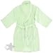 Mint Green Shawl Collar Cotton Terry Bath Robe for Women