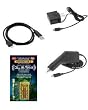 Cell Phone Accessories Bundle (Includes; USB Data Cable, Rapid Car Charger, Home Wall Charger, Generation X Antenna Booster) for Samsung M520, R610, T739, U900 Flipshot, Blackjack 2 i617, T439, R410, A737, A517, U700 Gleam, T539 Beat, T429, R400, T729 Bla