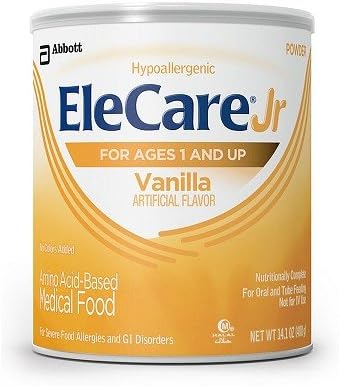 EleCare Jr Amino Acid Based Medical Food, Powder, Ages 1+ Vanilla
