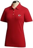 NFL Kansas City Chiefs Women's Ace Polo, Cardinal Red, Medium