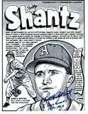 Bobby Shantz Signed Kansas City Athletics 8x10 Lithograph - 8 Gold Gloves, 1957-67