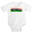 Onesie with peaks, "snow capped", mountain, range