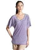(カラーファスト　アパレル)colorfast apparel トップス BURNOUT S/S V-NECK DOLMAN 26245