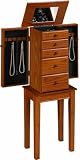 Oak Jewelry Armoire