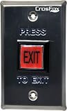 Crosfox CFX-RSRPEB-5011 Square Red Exit Button