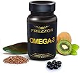 Frezzor Omega-3 Black Dietary Supplement 5X's More Powerful Than Omega XL