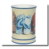 Lifes a Beach Ceramic Tumbler by Blonder Home Accents