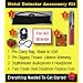 Metal Detector Accessory Kit (Gold Value Kit): Includes DepthMaster Audiophone II Metal Detector Headphone, Pro Digging Trowel, Pro Carry Bag and a Two Reale Gold Doubloon Replica Coin.