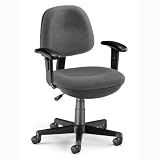 Dark Gray OFM Lite Use Computer Task Chair with Arms