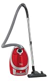 Fakir SC 190 Staubsauger mit Beutel / 1900 Watt / rot / HEPA-Filter