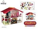 Cherry Hill Dollhouse w/ Bonus Set of Furniture