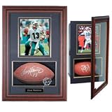 Football 8x10 Shadow Box w/NFL or Team Logo