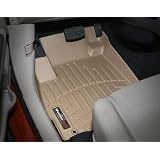 2007-2012 Mitsubishi Outlander Tan WeatherTech Floor Liner (Full Set) by WeatherTech