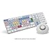 LogicKeyboard ADVANCE Apple Ultra Thin Alu Keyboard Avid Media